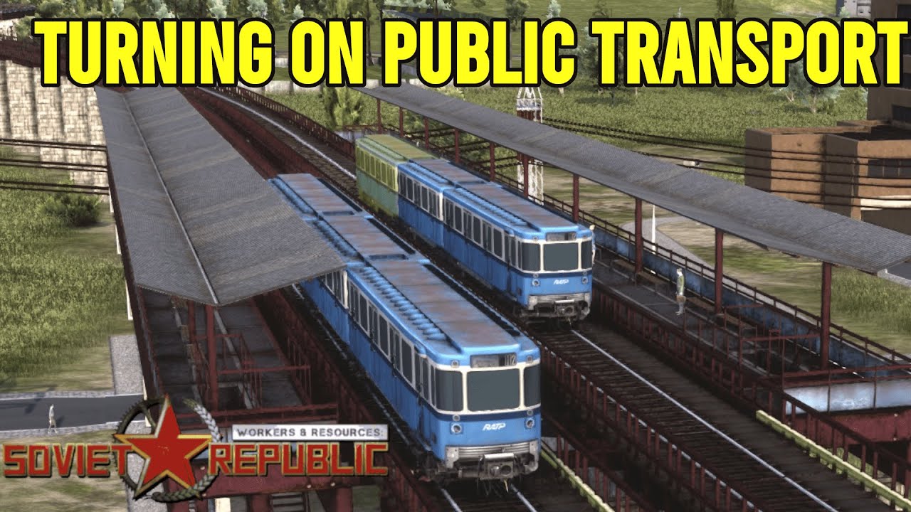 Public Transport: Metro Done. Does it work? | Workers and Resources Soviet Republic in 2K | S6E26