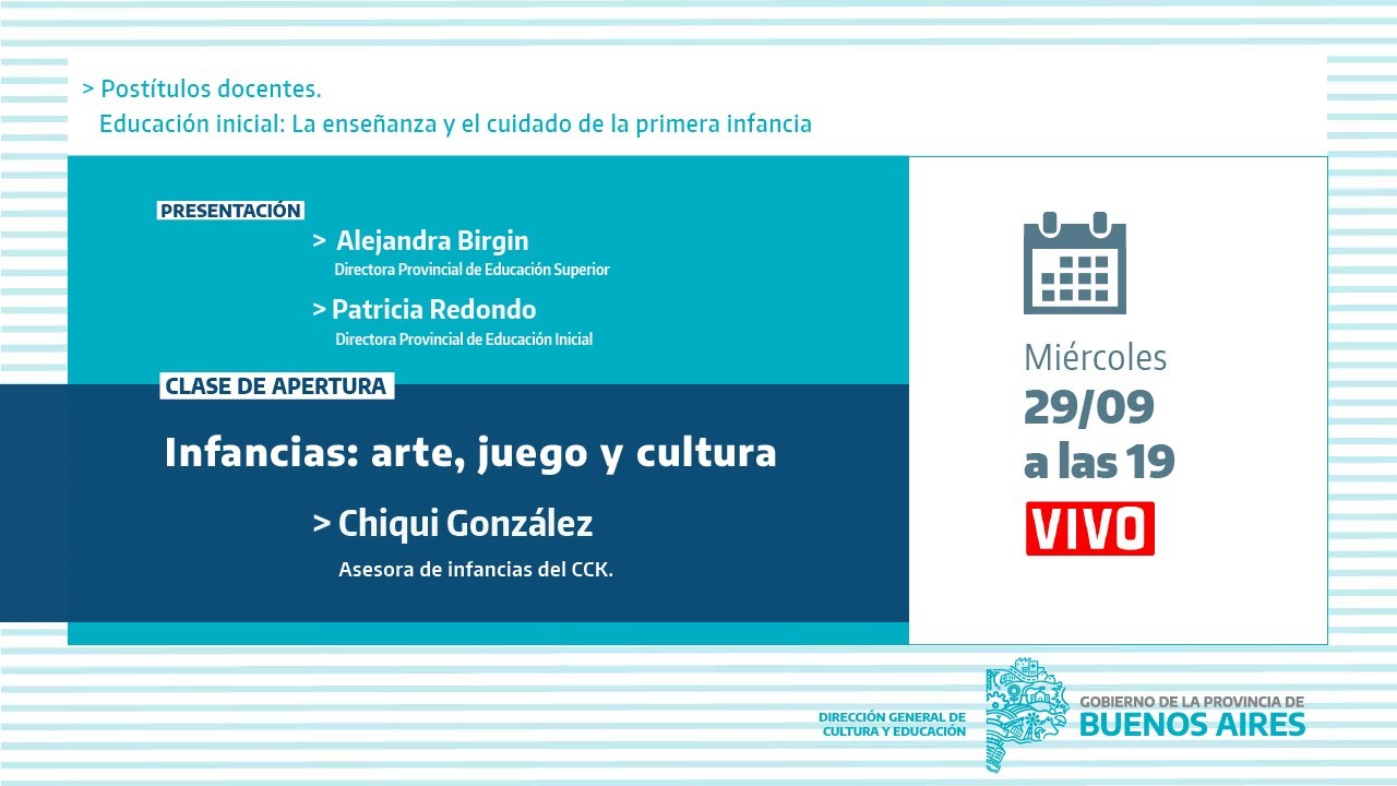 Infancias: arte, juego y cultura