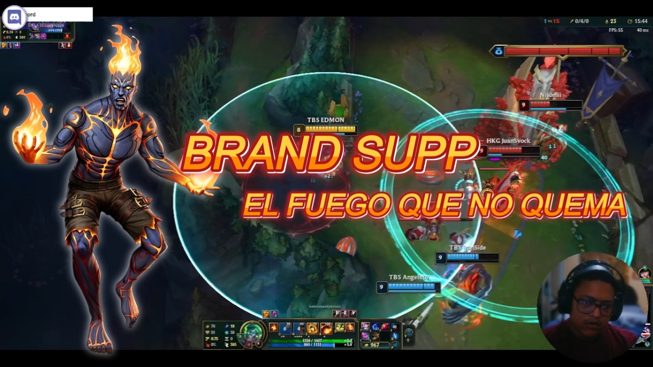 RETO #18 BRANDIVINO SUPP SIN FUEGO [LEAGUE OF LEGENDS]