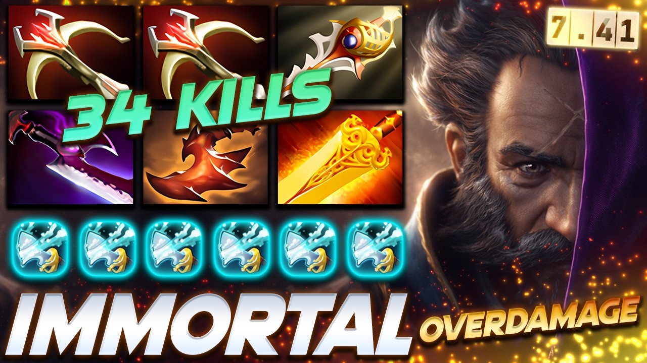 Kunkka 34 KILLS Overdamage Rapier Slasher - Dota 2 Pro Gameplay [Watch & Learn]