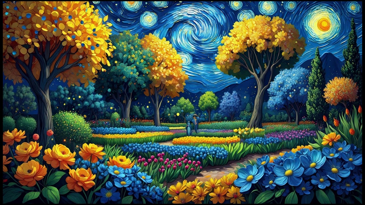 Garden |  TV Art Screensaver for TV Wallpaper | Vista Frame