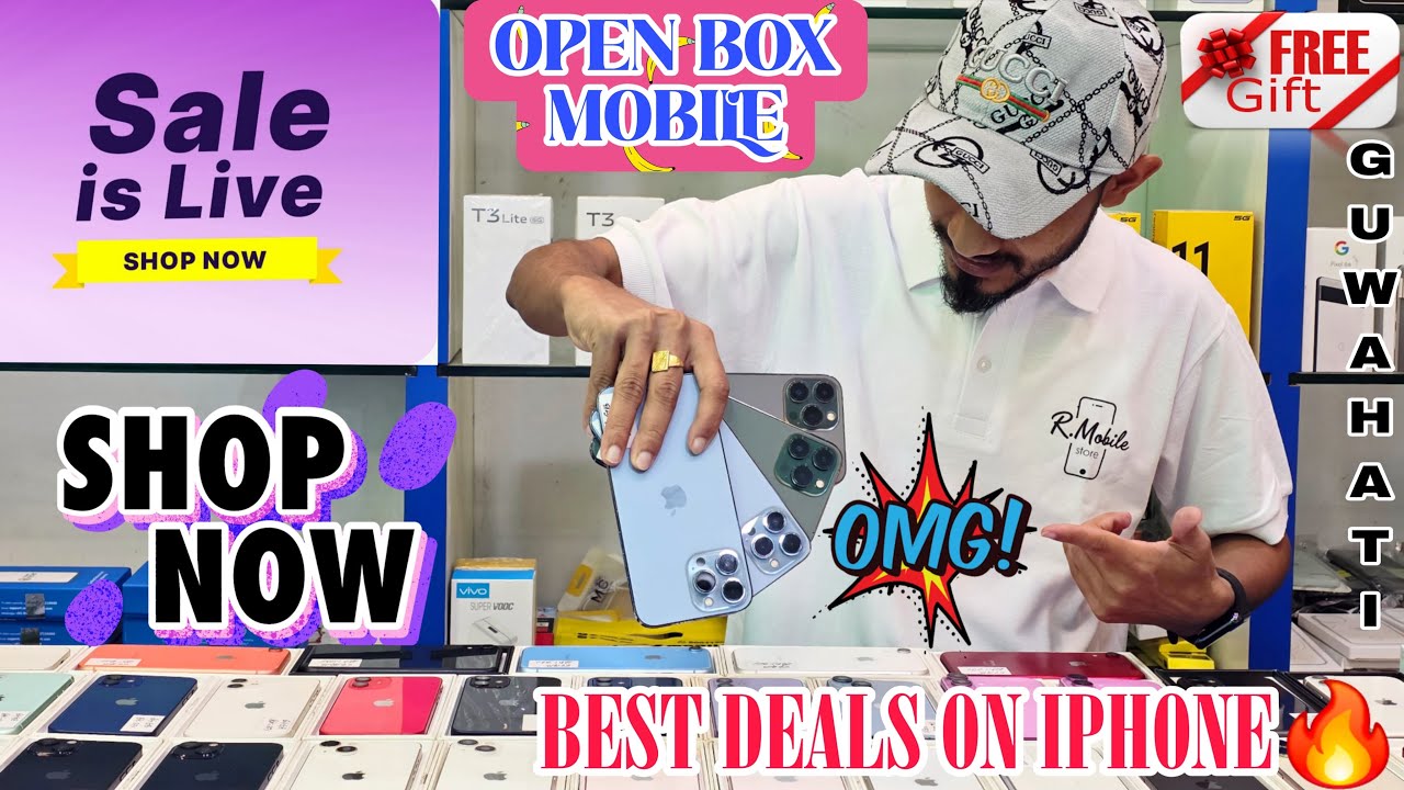 SECOND HAND MOBILE MARKET IN GUWAHATI |JALUKBARI🔥 #openbox #openboxmobilephone #5gnetwork #5gmobile 