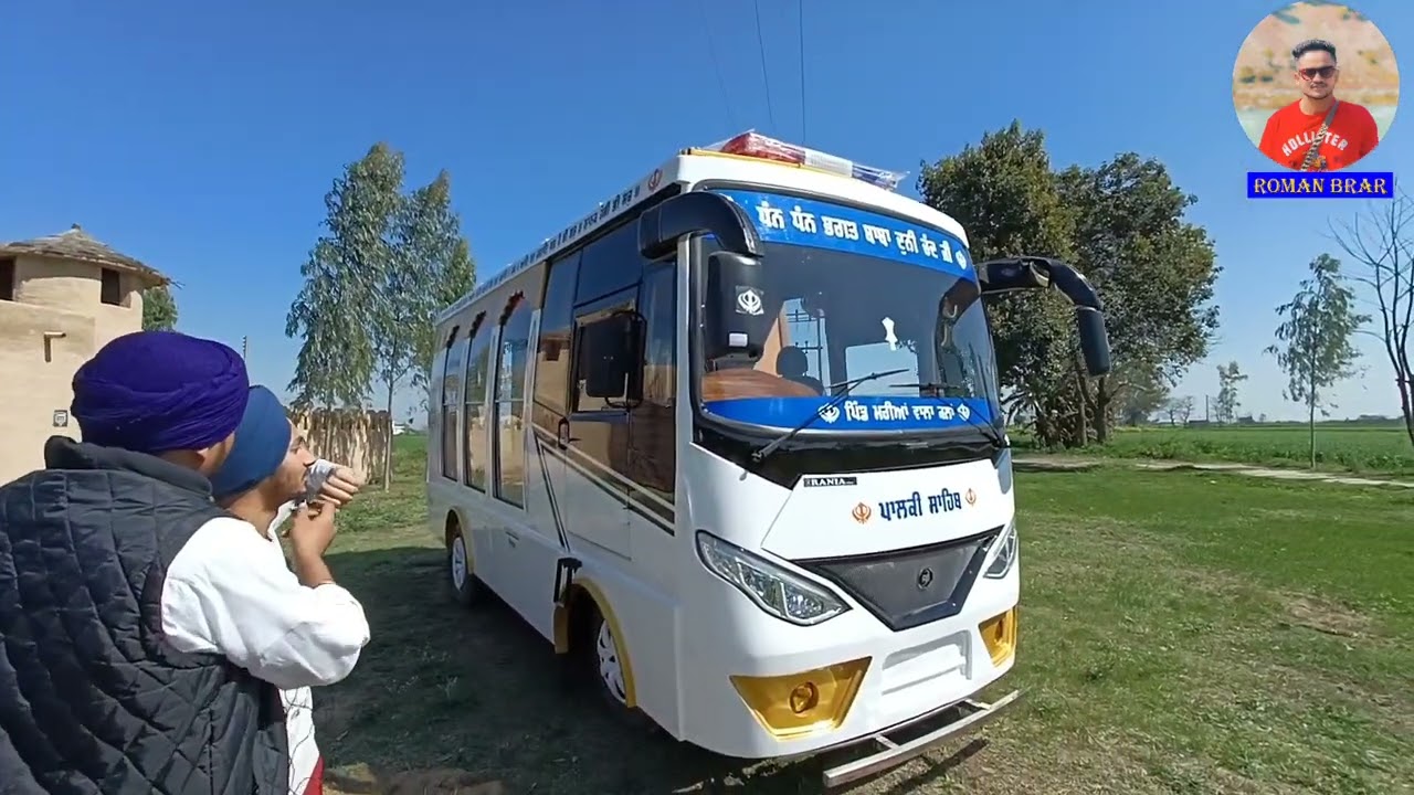 palki sahib (ਪਾਲਕੀ ਸਾਹਿਬ) Mahian wala kalan rania bus budy builder moga full review