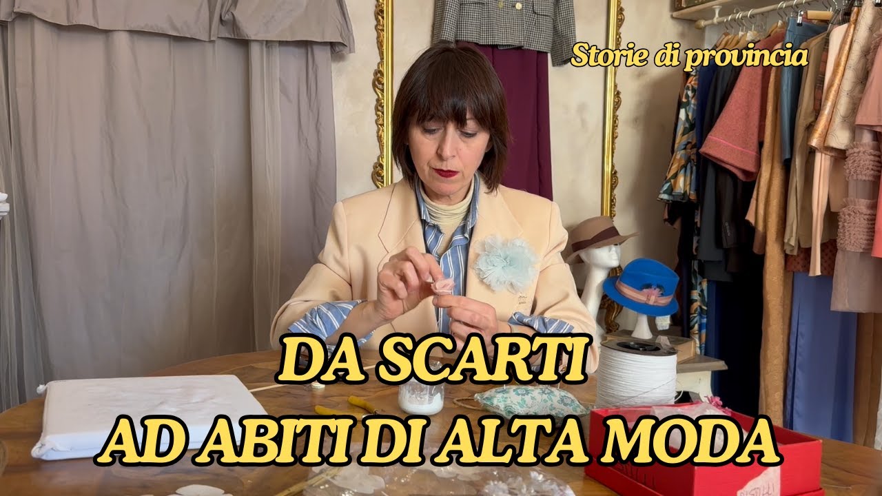 La DONNA che trasforma gli scarti in abiti unici 🧵  Madame S.