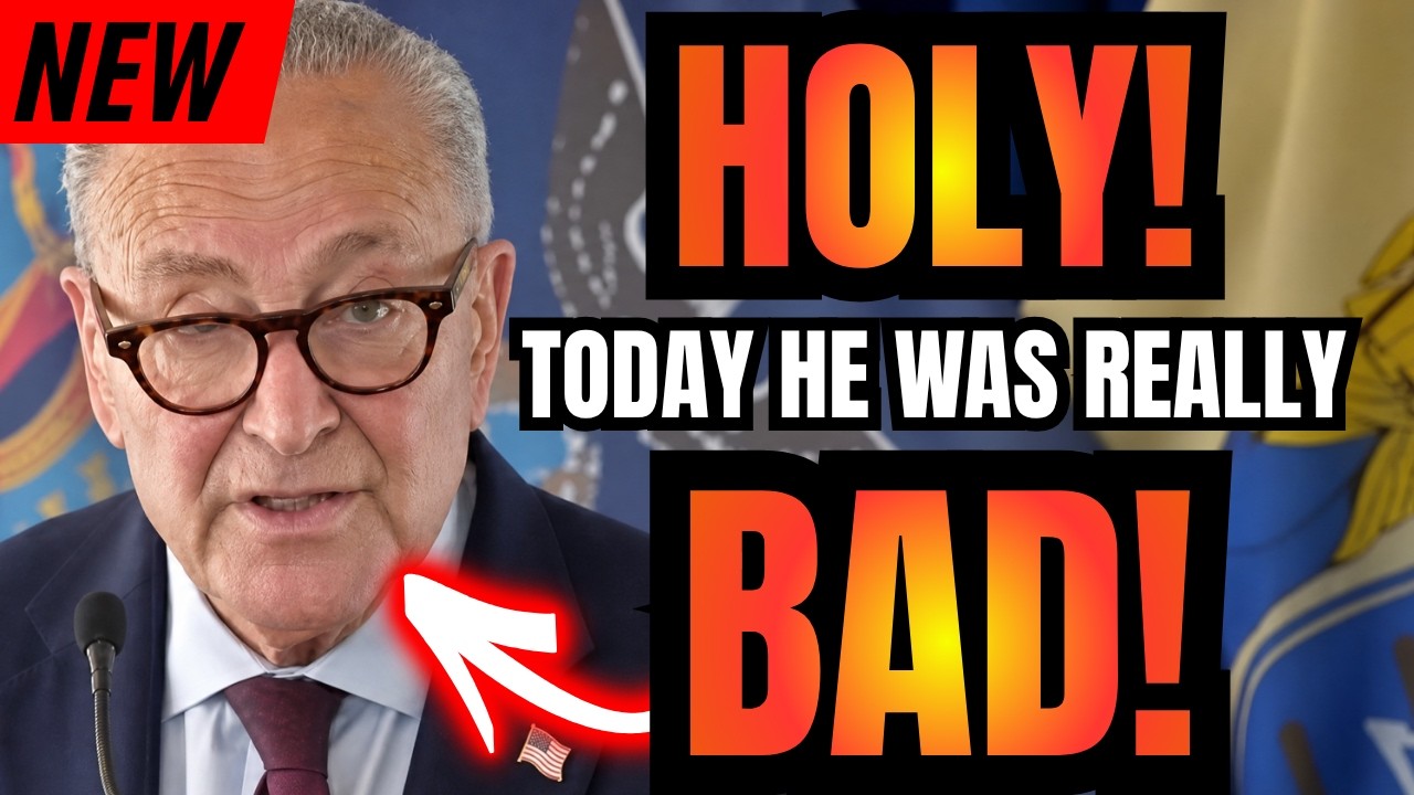 Chuck Schumer LOSES ALL CONTROL in NYC Speech TODAY!