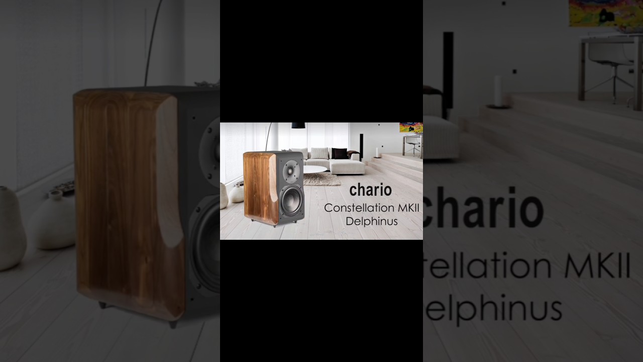 # chario - Delphinus MK2【海豚2】書架喇叭