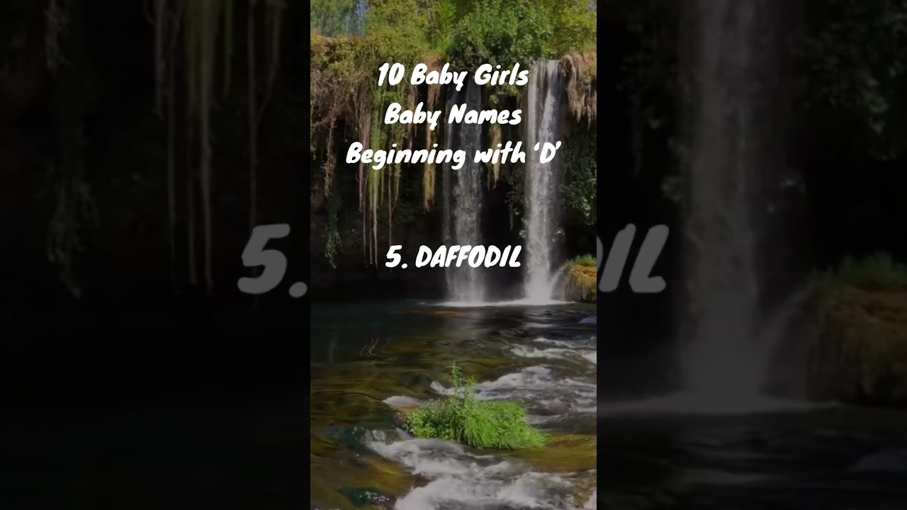 'D&rsquo; Letter Baby GIRL Names You'll LOVE #babynameideas #babynames2023