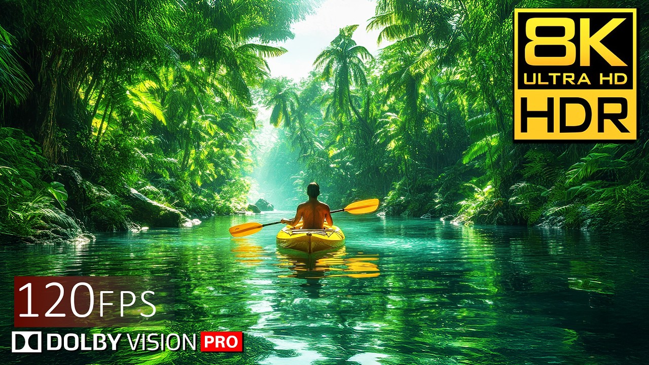 UNBELIEVABLE 8K 120fps HDR Video - Dolby Vision™ OLED Showcase