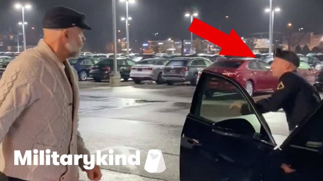 Couple's new car has unexpected bonus gift | Militarykind