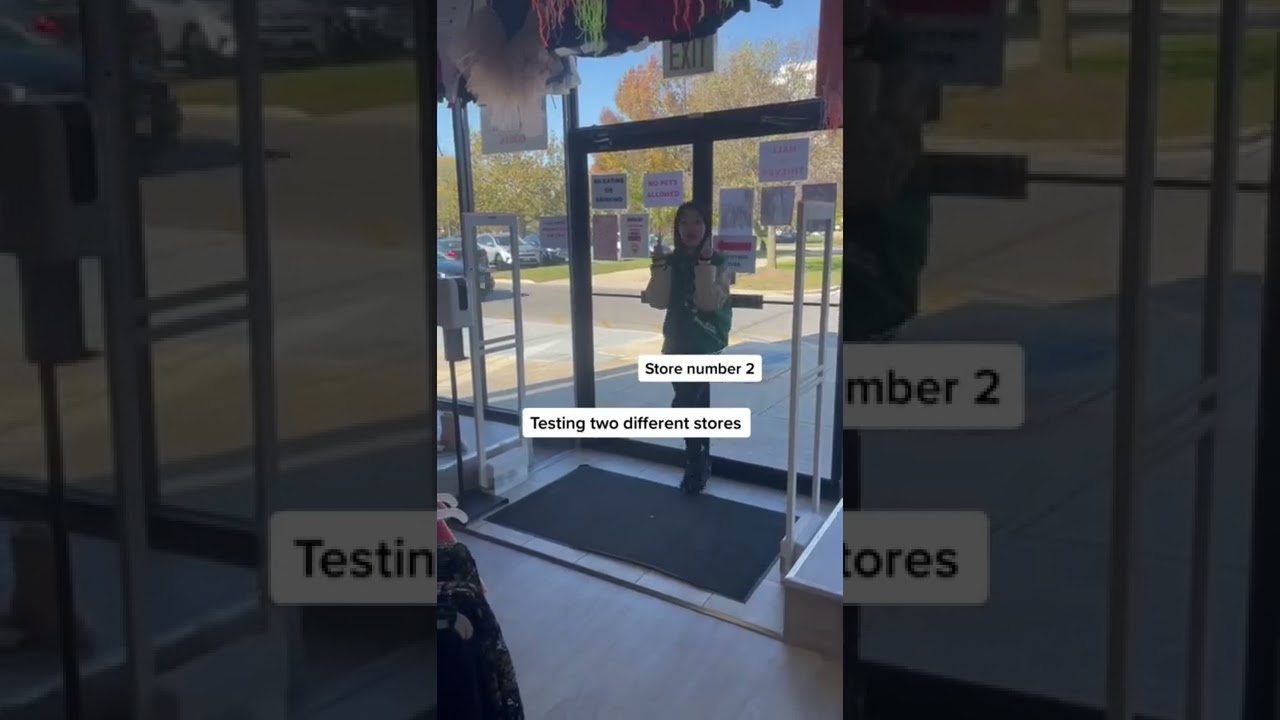All stores have different security systems #shorts #youtubeshorts #retail