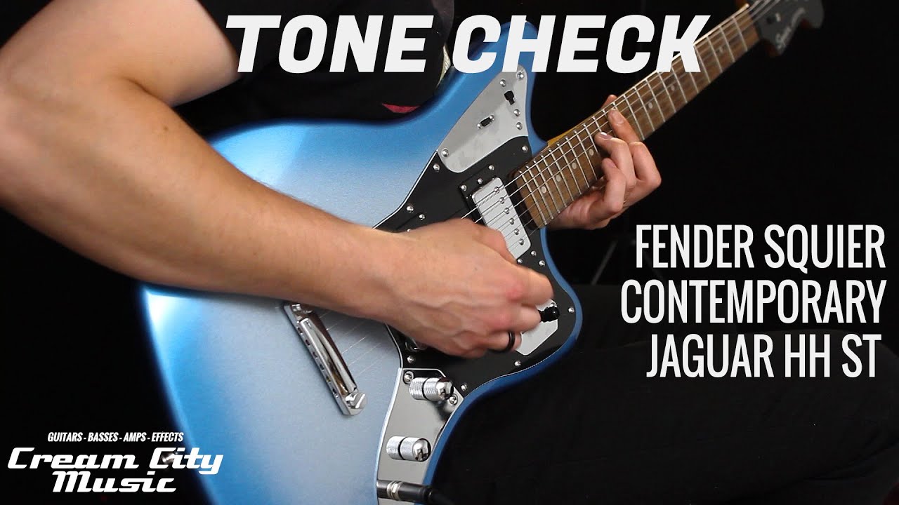 TONE CHECK: Squier Contemporary Jaguar HH ST Demo | No Talking