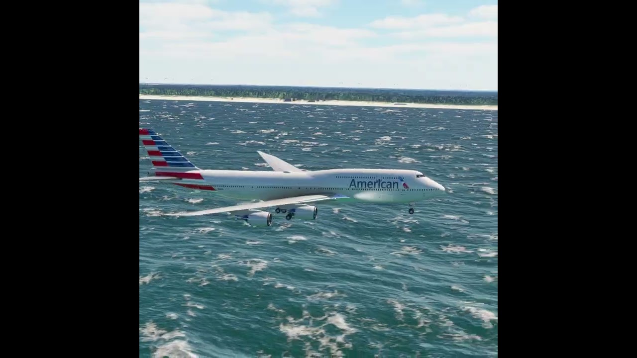 Airplane Emergency Landing in the open sea EP294
