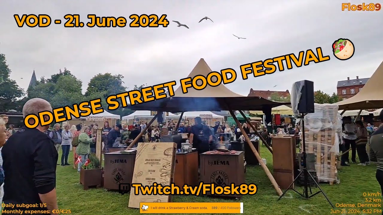 VOD 21/06/24 - ODENSE STREET FOOD FESTIVAL 🥙