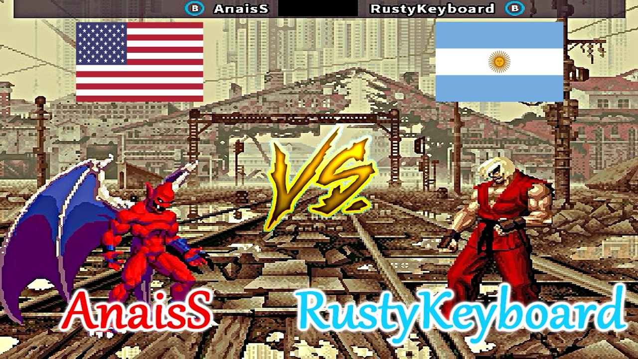 SNK vs. Capcom - SVC Chaos Super Plus - AnaisS vs RustyKeyboard FT5