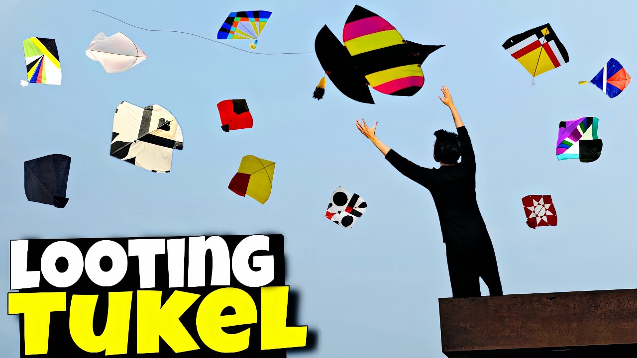  Tukel Catching Funny Scene🤣End Hogya Aj Full Basant Mahol ||Chamero Scene And Looting Kites Roftop!