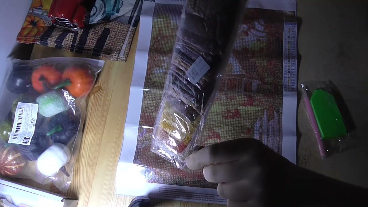 Haul temu, décorations d'automne et diamond painting