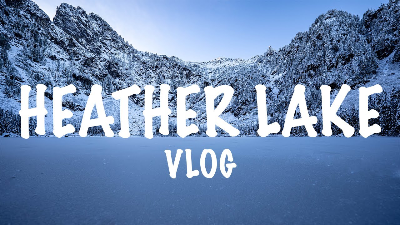 HEATHER LAKE WASHINGTON CINEMATIC VLOG | Cold Exposure