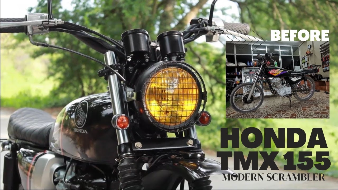 PROJECT TAIWAN | HONDA TMX 155 | MODERN SCRAMBLER | FULL BUILD | FULL RESTORATION | BUDGET FRIENDLY