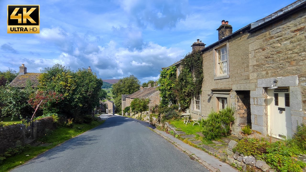 Peaceful Yorkshire Village in the English Countryside | APPLETREEWICK, ENGLAND.