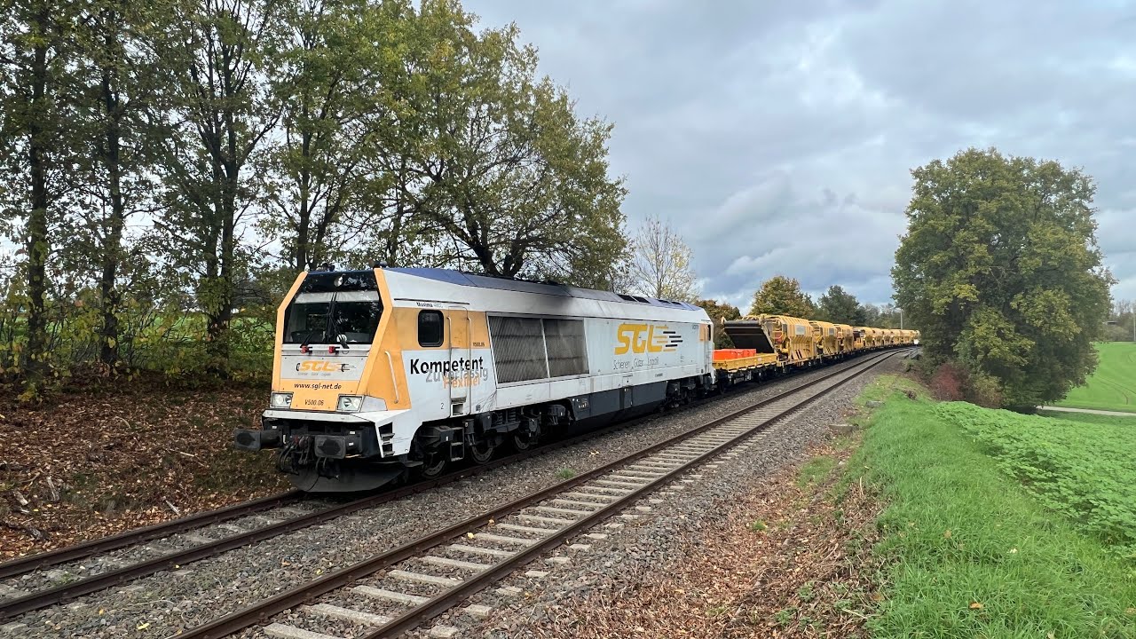 4K Führerstandsmitfahrt BR 264 Maxima Opladen - Münster ( Cabview )