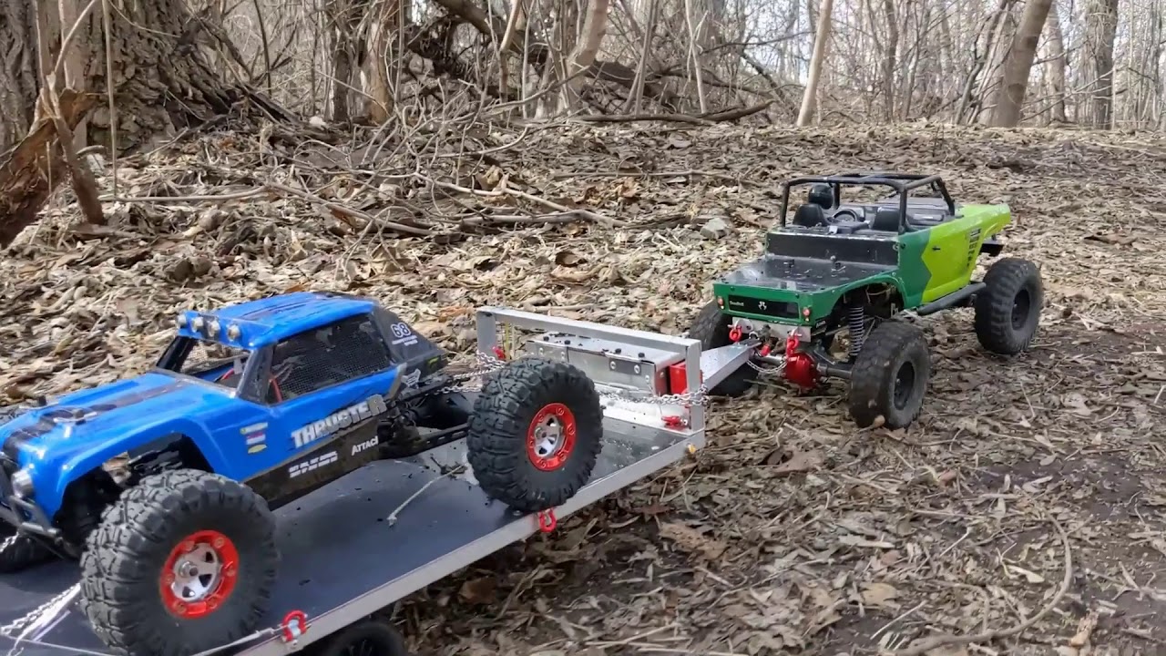 Towing out on the Trail with the Deadbolt!