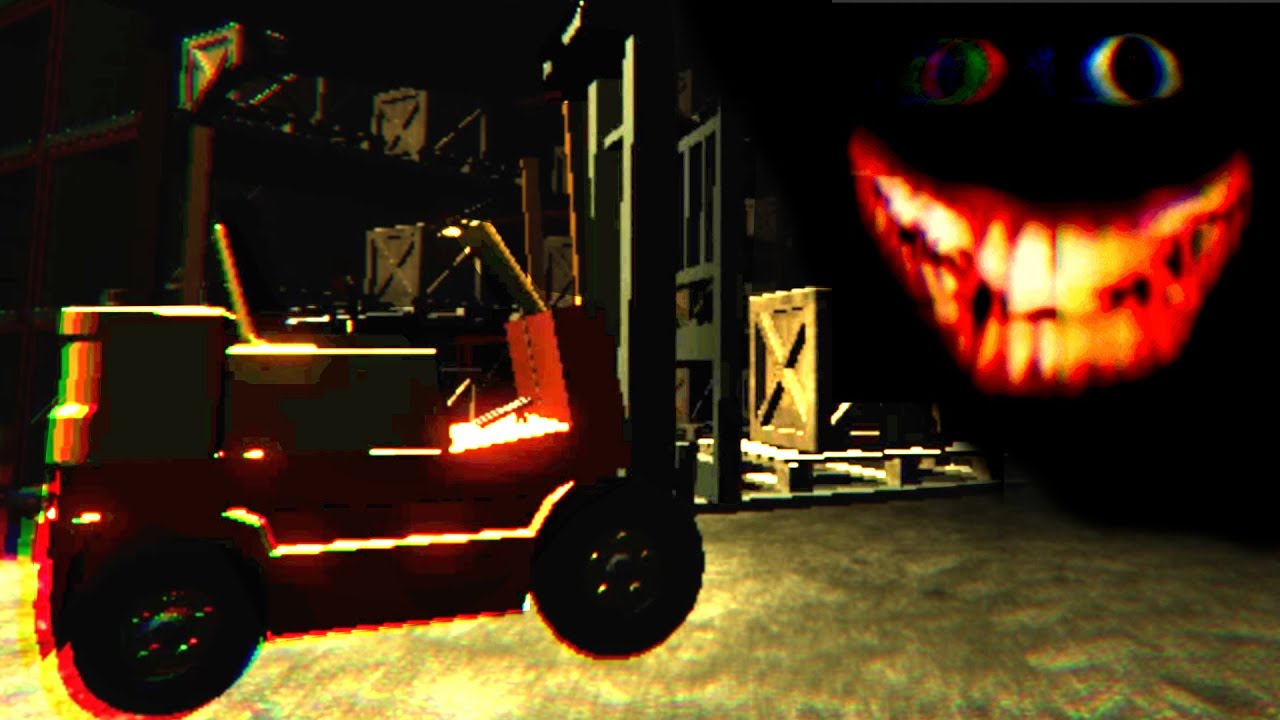 A Normal Night As A Forklift Driver In A Horror Game - FEAR LIFT / FOOD FOR PIGS 2