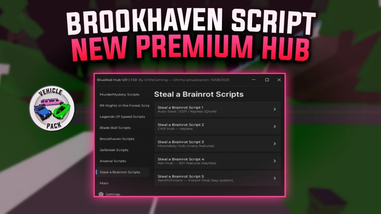 Brookhaven Script Premium Gamepass Unlock New Script No Key | Shife