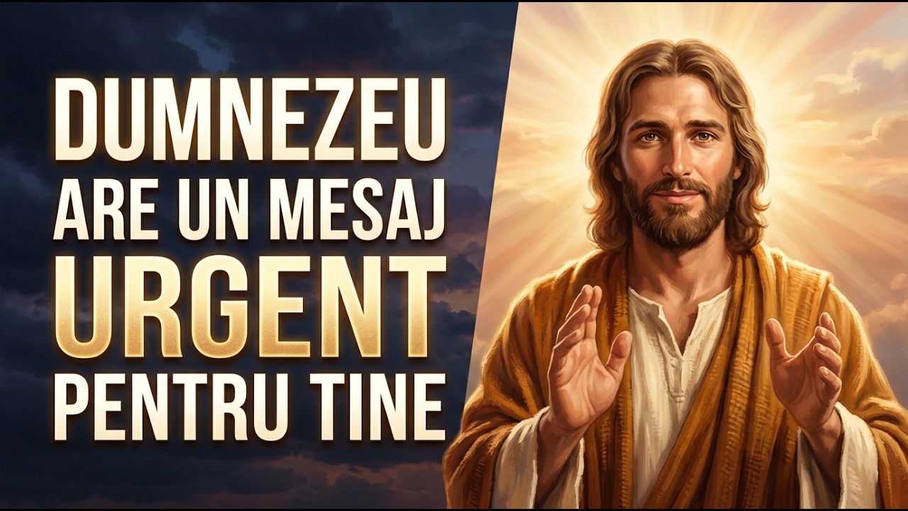 Dumnezeu are un mesaj urgent pentru tine Ascultă până la capăt
