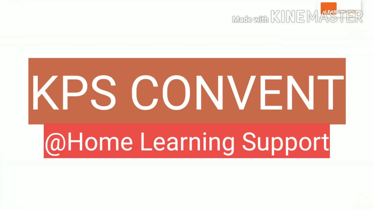 KPS CONVENT@Home Learning Support