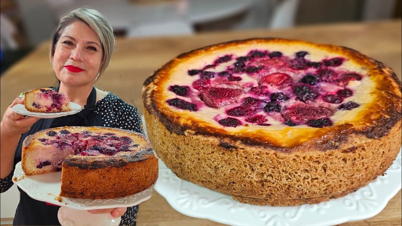 Kuchen de Yogurt estilo Sureño / SilvanaCocina