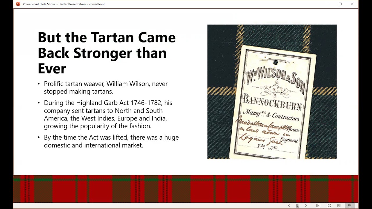 The Livingston Family Tartan