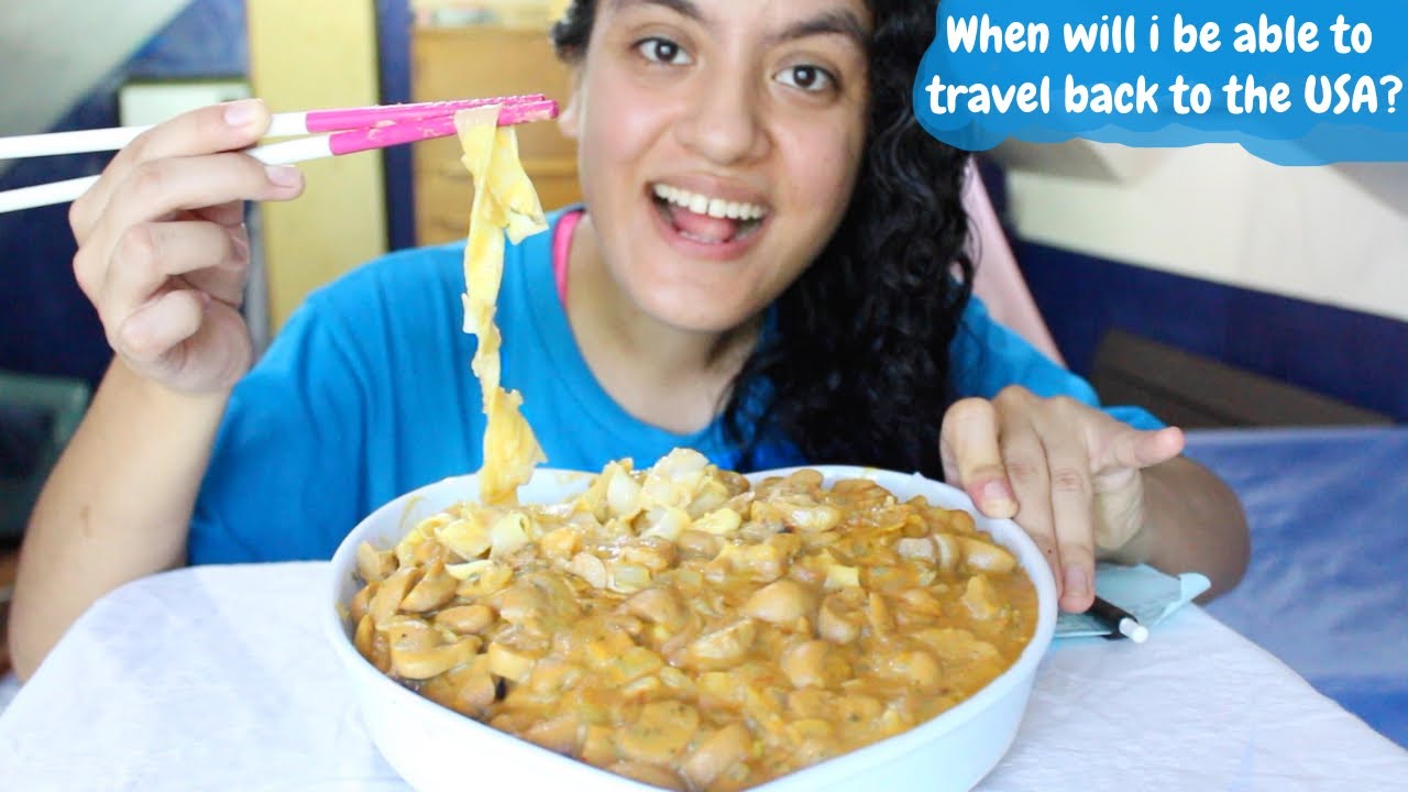 Eating Stroganoff With Wide Noodles MUKBANG