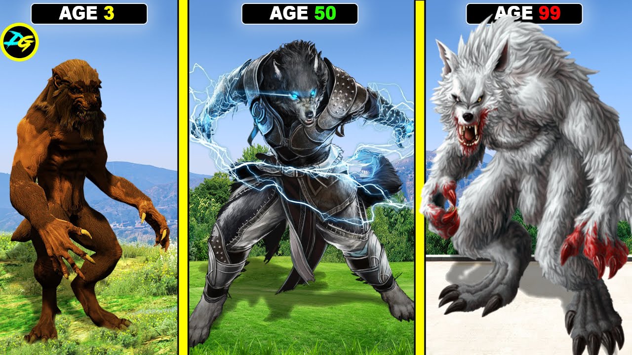 Surviving 99 YEARS AS WEREWOLF in GTA 5