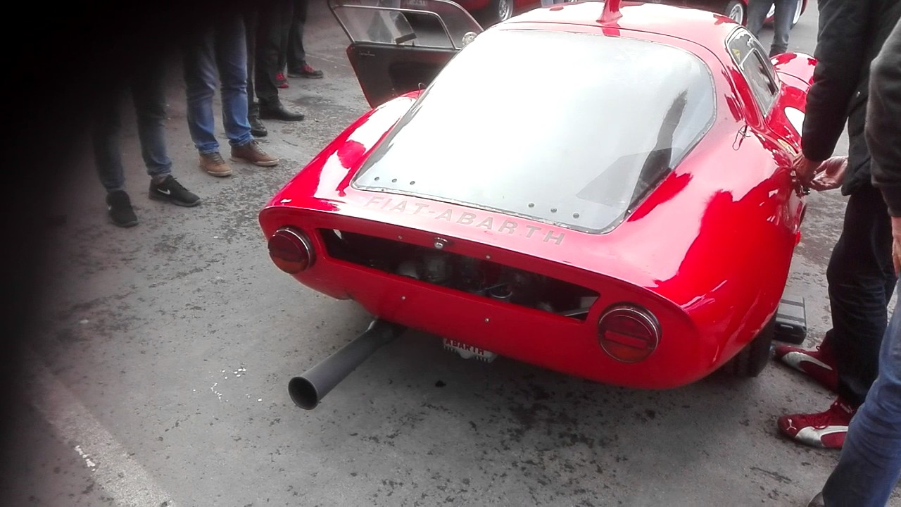 Abarth 1300 OT Periscope  warmup