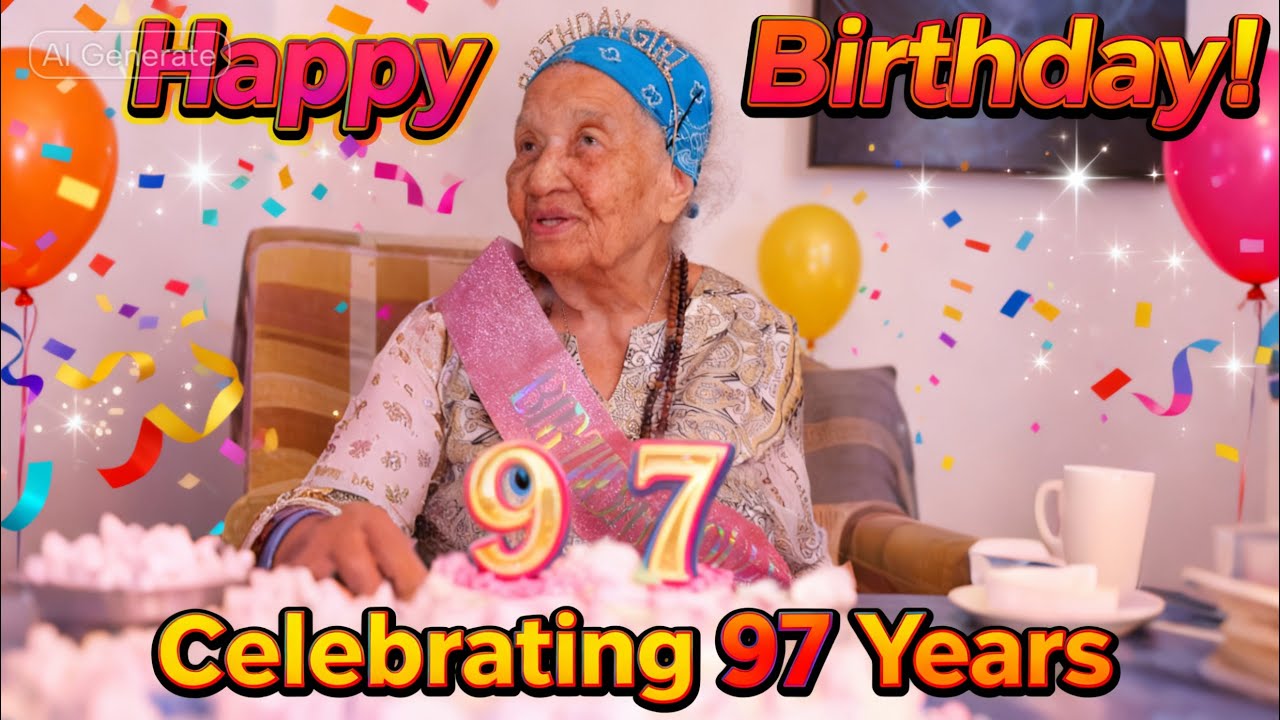 MY 97 BIRTHDAY PARTY - VERY EMOTIONAL