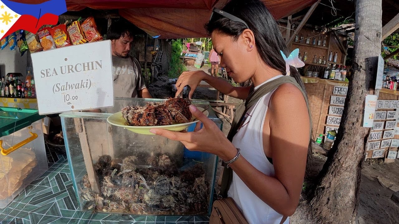 🇵🇭Не могу поверить, что она это ест! Сикихор, Филиппины