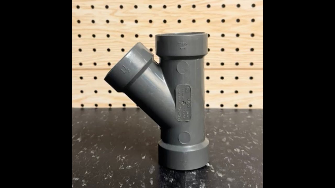 1960s-70s Grey SCH 40 PVC Fittings