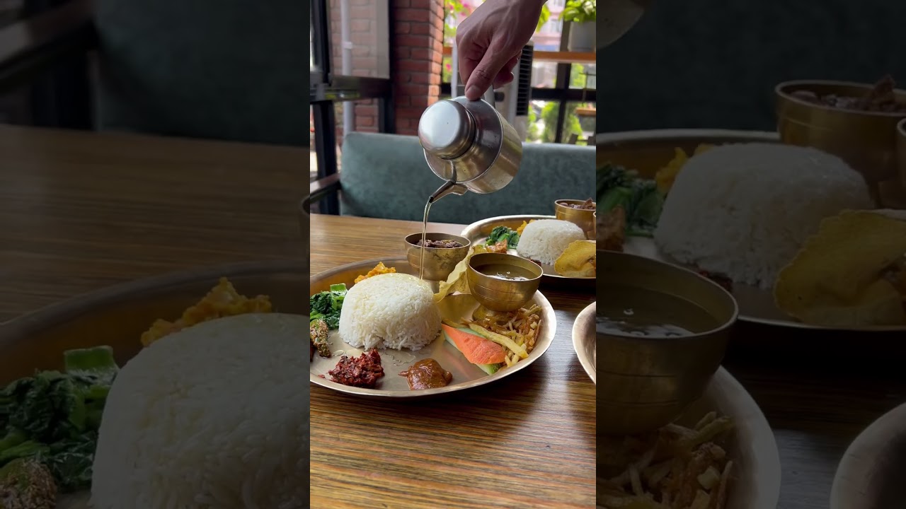 Thakali Khana Gone Wild | Authentic Nepali Thakali Khana | #mukbang #nepalifoodblogger