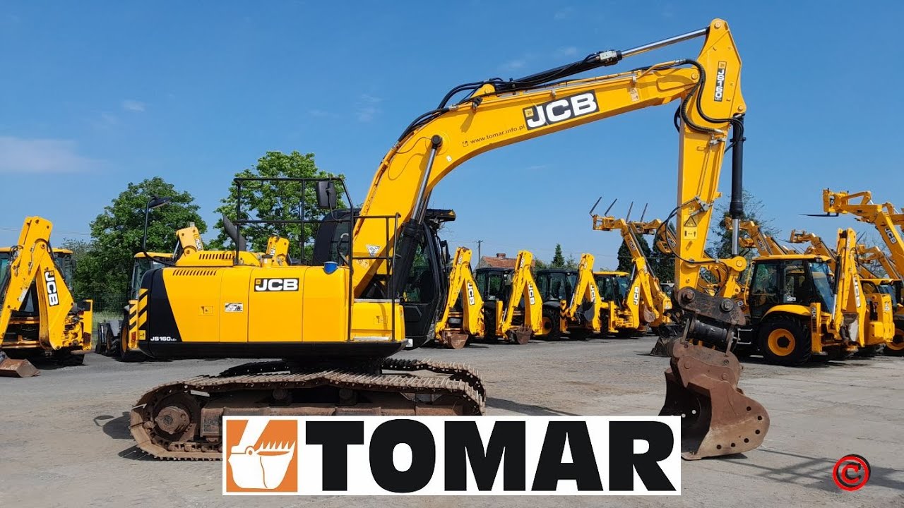 JCB JS160  2016R 4622 tel +48 575 316 333 tracked excavator koparka gąsienicowa