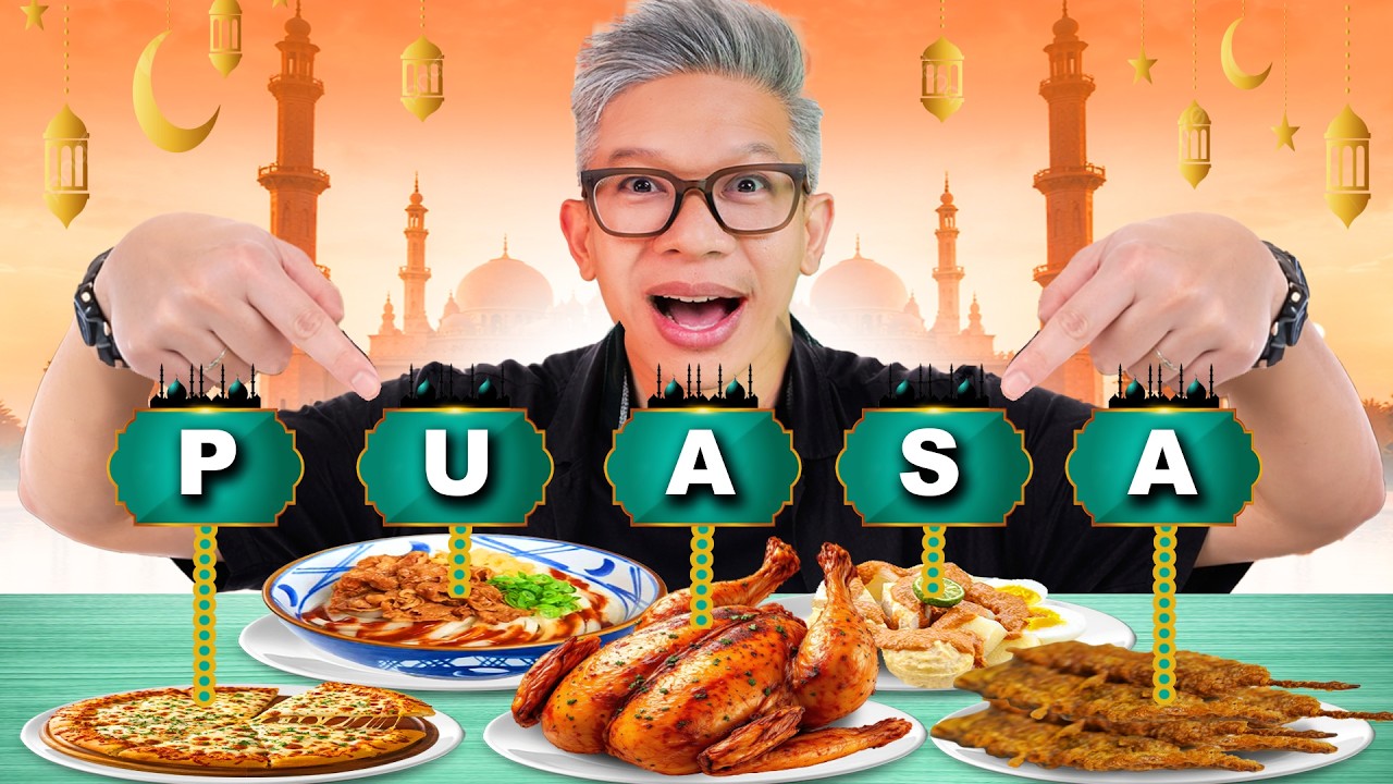 BERBURU MAKANAN BERAWALAN HURUF PUASA!!