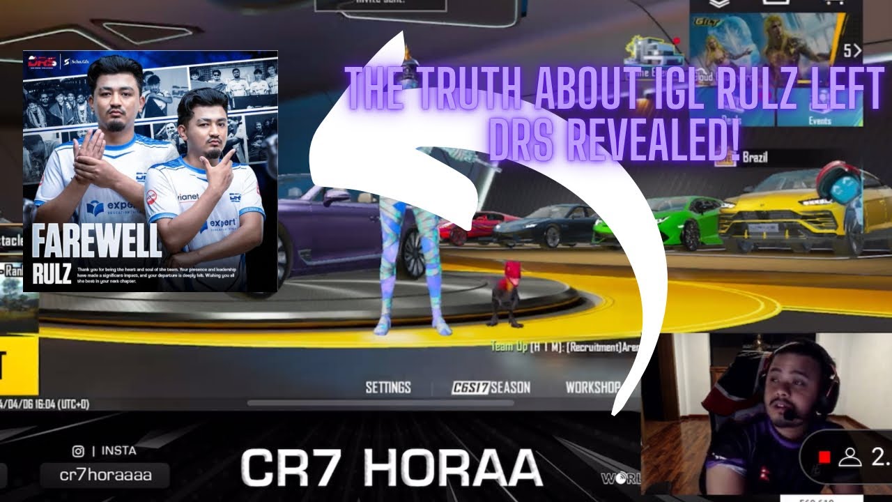 Why did the RULZ LEFT THE DRS ? | @Cr7HoraaYT