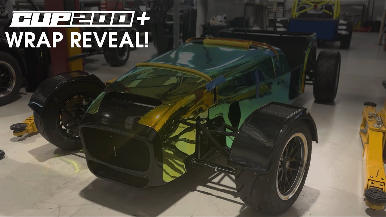 CUP200+ Suzuki Hayabusa 1440 234bhp Car Wrap REVEAL!