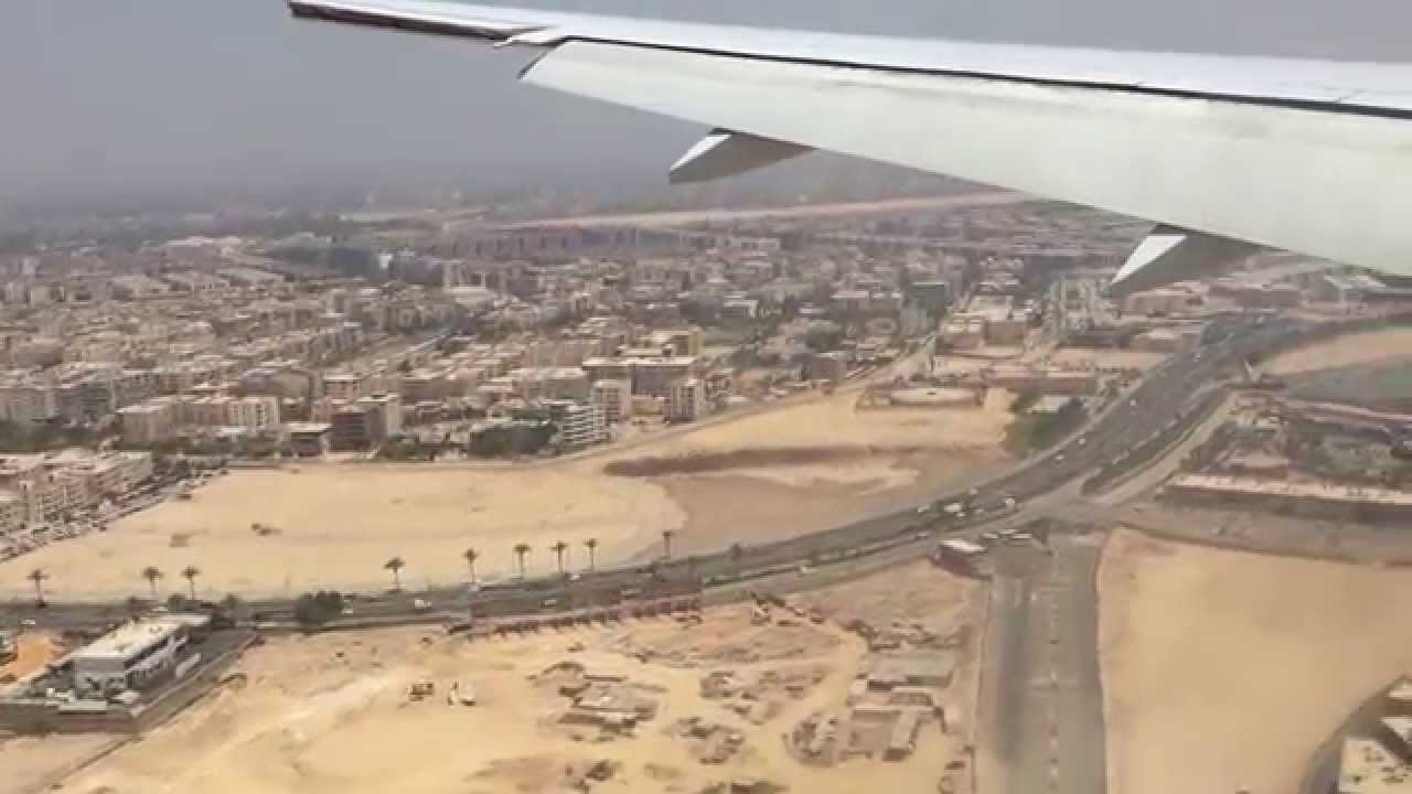 Landing in Cairo International Airport - CAI