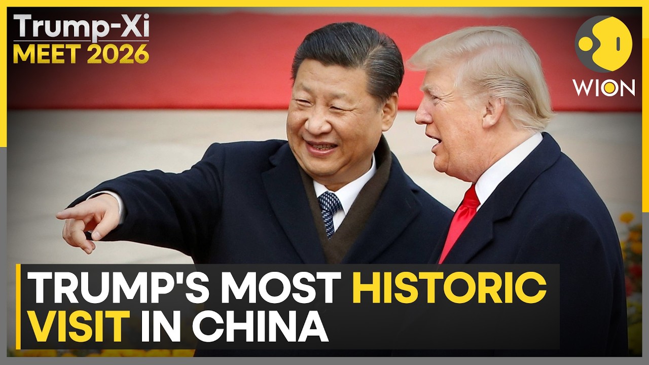 Trump-Xi Summit: Beijing Extends Warm Welcome To Trump, Stresses on Global Peace | WION News