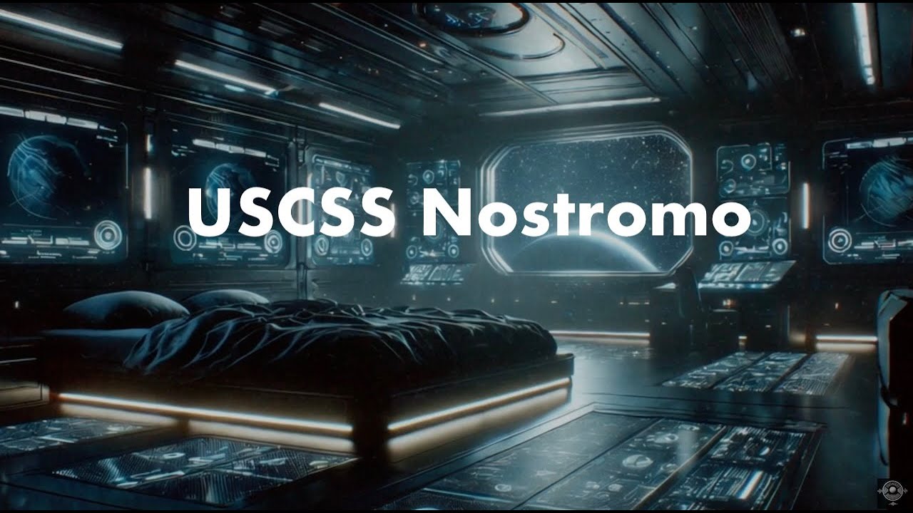USCSS Nostromo Escape Pod | Hypersleep Meditation White Noise | Deep Space Isolation Ambience