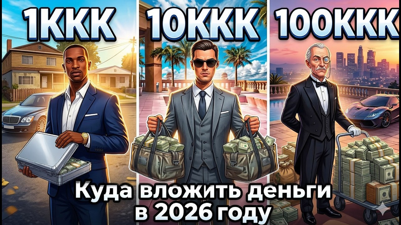 КУДА ВЛОЖИТЬ 1ККК? 10ККК? 100ККК на АРИЗОНА РП в 2026 ГОДУ (Arizona RP SAMP)