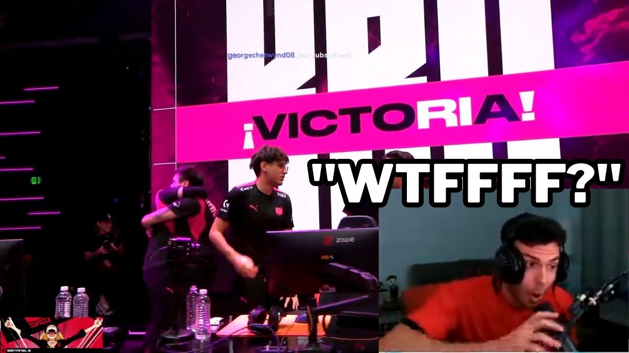 Tarik reacts to the Most UNEXPECTED result in KRU vs FUR | LCQ Valorant