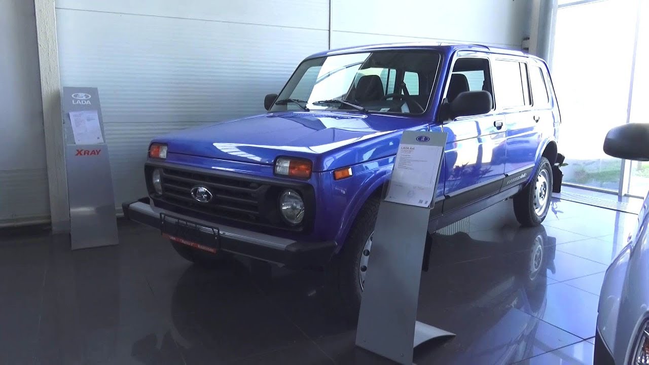2017 LADA 4х4 5 Door. Start Up, Engine, and In Depth Tour.