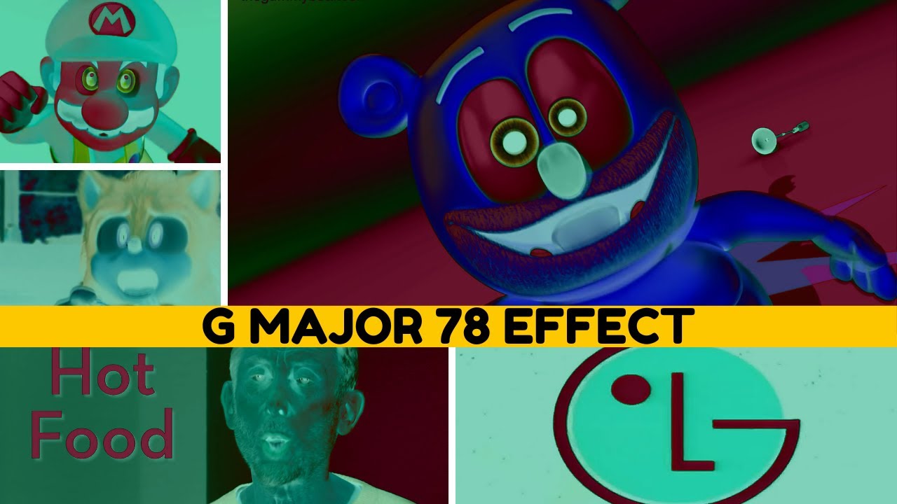 GUMMY BEAR AND CLIPS IN G MAJOR 78 EFFECT | SUPER COOL VIDEO EFFECTS (INCLUDES TUTORIAL)