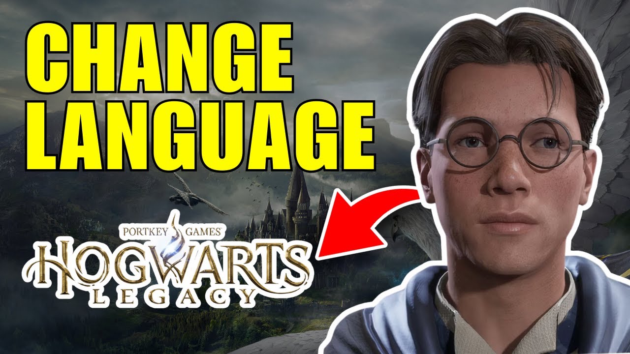 Как изменить язык в игре Hogwarts Legacy на ПК (Epic Games)